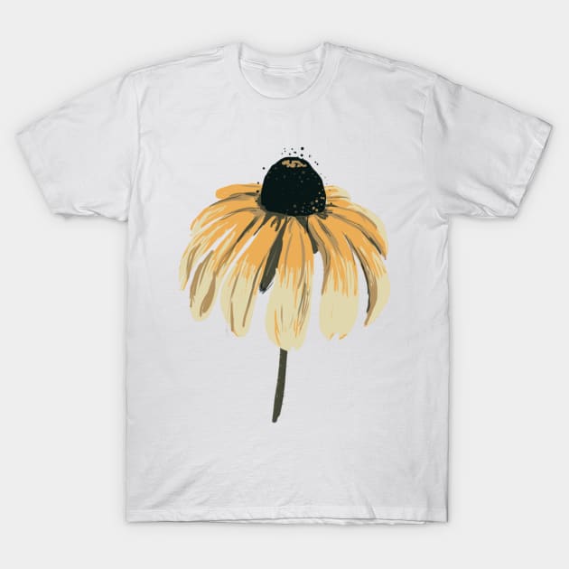 Black Eyed Susan T-Shirt by crumpetsandcrabsticks